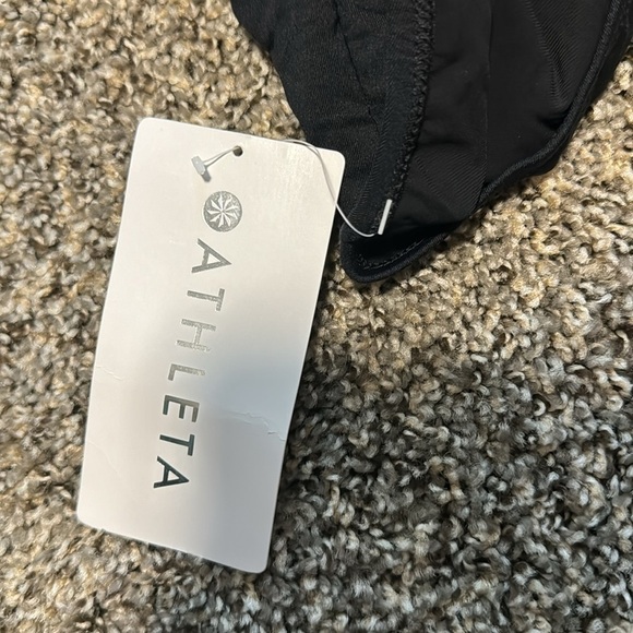 NWT! Athleta Black Seychelles One Piece Swimsuit - Size Small Tall🩵 - Picture 5 of 5